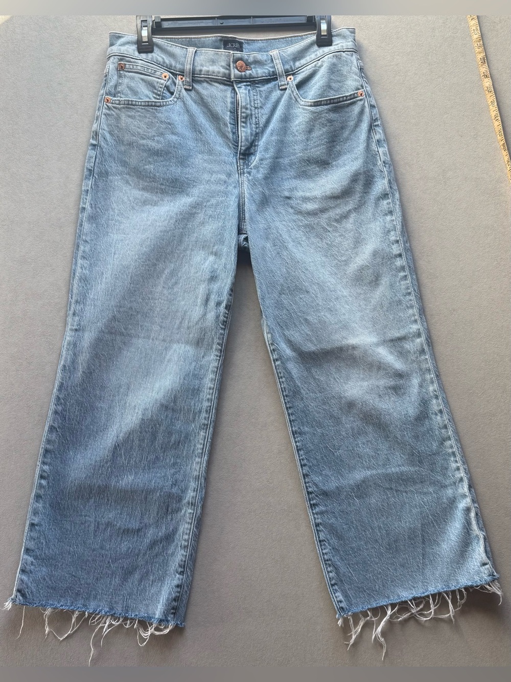 J. Crew Wide Leg Crop Jeans